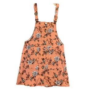 Pink Floral Tinsel Town Jumper Size Medium